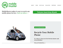 Tablet Screenshot of mobilemuster.com.au